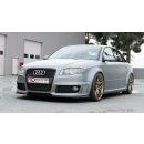 Front Ansatz V.1 passend für Audi RS4 B7 schwarz matt