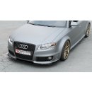 Front Ansatz V.1 passend für Audi RS4 B7 schwarz matt