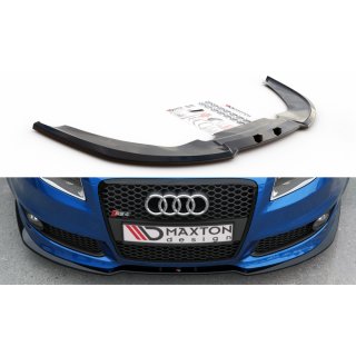 Front Ansatz V.2 passend für Audi RS4 B7 schwarz matt