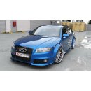 Front Ansatz V.2 passend für Audi RS4 B7 schwarz matt