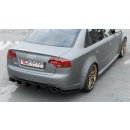 Diffusor Heck Ansatz passend für Audi RS4 B7 Carbon Look