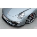 Front Ansatz V.2 passend für Porsche 911 Carrera 991 schwarz Hochglanz