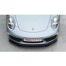 Front Ansatz V.2 passend für Porsche 911 Carrera 991 schwarz Hochglanz