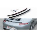 Spoiler CAP passend für Porsche 911 Carrera 991 schwarz Hochglanz