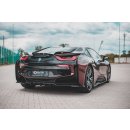 Mittlerer Diffusor Heck Ansatz passend für (mit einem vertikalem balken) BMW i8 Carbon Look