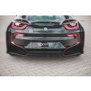 Mittlerer Diffusor Heck Ansatz passend für (mit einem vertikalem balken) BMW i8 Carbon Look