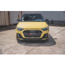 Front Ansatz V.2 passend für Audi A1 S-Line GB schwarz Hochglanz