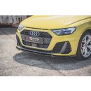 Front Ansatz V.3 passend für Audi A1 S-Line GB schwarz Hochglanz