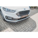 Front Ansatz passend für Ford Mondeo Mk5 Facelift  schwarz Hochglanz