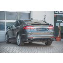 Spoiler CAP passend für Ford Mondeo Liftback Mk5 Facelift schwarz Hochglanz