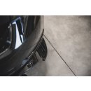 Heck Ansatz Flaps Diffusor passend für VW Golf 7 GTI TCR Carbon Look