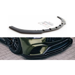 Front Ansatz V.2 passend für Mercedes-AMG GT 63S 4-Door Coupe schwarz Hochglanz