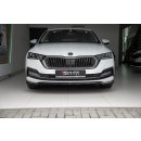 Front Ansatz V.2 passend für Skoda Octavia Mk4 schwarz Hochglanz