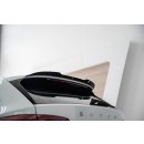 Spoiler CAP passend für Skoda Octavia Mk4 Kombi schwarz Hochglanz