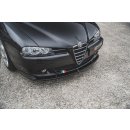 Front Ansatz passend für Alfa Romeo 156 Facelift schwarz Hochglanz