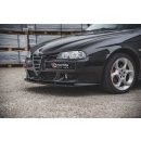 Front Ansatz passend für Alfa Romeo 156 Facelift schwarz Hochglanz