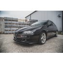 Front Ansatz passend für Alfa Romeo 156 Facelift schwarz Hochglanz