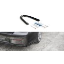 Heck Ansatz Flaps Diffusor passend für Alfa Romeo 156 SW Facelift schwarz Hochglanz