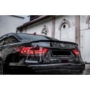 Spoiler CAP passend für Lexus LS Mk4 Facelift schwarz matt