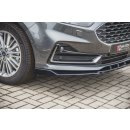 Front Ansatz passend für Ford S-Max Mk2 Facelift schwarz matt