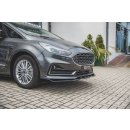 Front Ansatz passend für Ford S-Max Mk2 Facelift schwarz matt