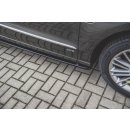 Seitenschweller Ansatz passend für Ford S-Max Mk2 Facelift schwarz matt