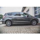 Seitenschweller Ansatz passend für Ford S-Max Mk2 Facelift schwarz matt