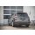 Heck Ansatz Flaps Diffusor passend für Ford S-Max Vignale Mk2 Facelift Carbon Look