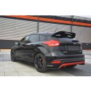 Spoiler CAP passend für Ford Focus ST-Line Mk3 FL schwarz Hochglanz