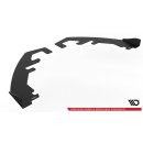 Front Stoßstangen Racing Flaps passend für Ford Fiesta Mk8 ST / ST-Line schwarz Hochglanz