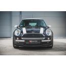 Front Ansatz passend für Mini Cooper / One R50  schwarz matt