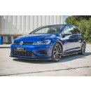 Front Ansatz V.9 passend für VW Golf 7 R Facelift schwarz matt