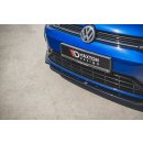 Front Ansatz V.9 passend für VW Golf 7 R Facelift schwarz matt