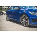 Seitenschweller Ansatz V.4 passend für VW Golf 7 R GTI Facelift schwarz Hochglanz