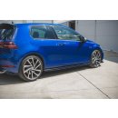 Seitenschweller Ansatz V.4 passend für VW Golf 7 R GTI Facelift schwarz Hochglanz