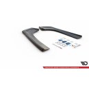 Heck Ansatz Flaps Diffusor passend für Mercedes-Benz CLA Shooting Brake AMG-Line X118 Carbon Look