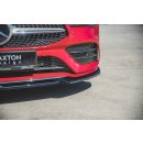 Front Ansatz V.2 passend für Mercedes-Benz CLA AMG-Line C118 schwarz matt