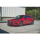 Seitenschweller Ansatz passend für Mercedes-Benz CLA AMG-Line C118 Carbon Look