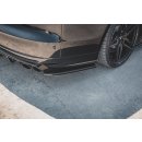 Heck Ansatz Flaps Diffusor V.2 passend für Audi S8 D4 Facelift schwarz matt