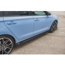 Rennen Haltbarkeit Seitenschweller Ansatz passend für Hyundai I30 N Mk3 Hatchback / Fastback