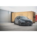 Seitenschweller Ansatz V.2 passend für Audi RS3 8V Sportback Facelift schwarz Hochglanz