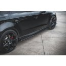 Seitenschweller Ansatz V.2 passend für Audi RS3 8V Sportback Facelift schwarz Hochglanz