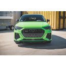 Front Ansatz V.2 passend für Audi RSQ3 F3 schwarz matt