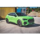 Front Ansatz V.2 passend für Audi RSQ3 F3 schwarz Hochglanz