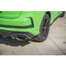 Heck Ansatz Flaps Diffusor passend für Audi RSQ3 F3 Carbon Look