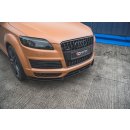 Front Ansatz passend für Audi Q7 S-Line Mk.1 schwarz matt