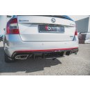 Diffusor Heck Ansatz V.2 passend für Skoda Octavia RS Mk3 / Mk3 FL Hatchback / Kombi