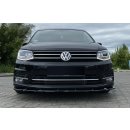 Front Ansatz passend für Volkswagen Caddy Mk. 4 Carbon Look