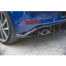 Rennen Haltbarkeit Heck Ansatz Flaps Diffusor passend für VW Golf 7 R Facelift