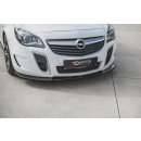 Front Ansatz V.1 passend für Opel Insignia Mk. 1 OPC Facelift schwarz matt